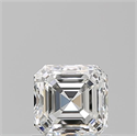 Diamante Natural 0.90 quilates, Asscher , Color H, claridad VS1 y certificado GIA