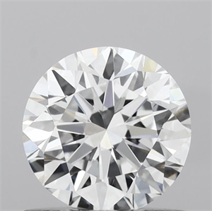 Picture of Lab Grown Diamond 0.72 Carats, Round with Excellent Cut, D Color, VVS2 Clarity and Certified by IGI