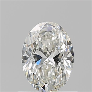 Picture of Natural Diamond 0.70 Carats, Oval with  Cut, H Color, VS1 Clarity and Certified by GIA