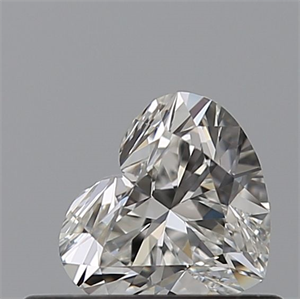 Picture of Natural Diamond 0.44 Carats, Heart with  Cut, G Color, VS2 Clarity and Certified by GIA