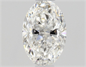 Diamante Natural 0.50 quilates, Ovalado , Color F, claridad VVS2 y certificado GIA