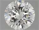 Natural Diamond 0.60 Carats, Round with Excellent Cut, J Color, VVS1 Clarity and Certified by GIA