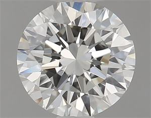Picture of Natural Diamond 0.60 Carats, Round with Excellent Cut, J Color, VVS1 Clarity and Certified by GIA