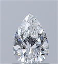 Diamante Natural 0.60 quilates, De pera , Color D, claridad VS1 y certificado GIA