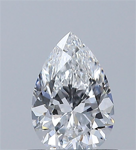 Foto Diamante Natural 0.60 quilates, De pera , Color D, claridad VS1 y certificado GIA de