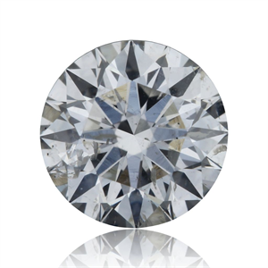 Foto Diamante Natural 0.52 quilates, Redondo , Color G, claridad I1 y certificado GIA de