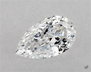 Picture of Natural Diamond 1.01 Carats, Pear with  Cut, D Color, VVS2 Clarity and Certified by GIA
