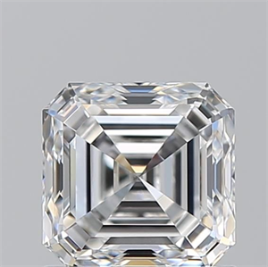 Picture of Natural Diamond 1.03 Carats, Asscher with  Cut, E Color, VS2 Clarity and Certified by GIA