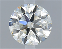 Natural Diamond 0.60 Carats, Round with Excellent Cut, H Color, VS1 Clarity and Certified by IGI