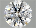 Lab Grown Diamond 2.56 Carats, Round with Ideal Cut, D Color, VVS2 Clarity and Certified by IGI
