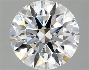 Picture of Lab Grown Diamond 2.56 Carats, Round with Ideal Cut, D Color, VVS2 Clarity and Certified by IGI