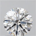 Natural Diamond 0.70 Carats, Round with Excellent Cut, E Color, SI2 Clarity and Certified by GIA
