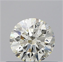 Natural Diamond 0.45 Carats, Round with Excellent Cut, M Color, VVS1 Clarity and Certified by GIA
