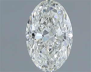 Picture of Natural Diamond 1.00 Carats, Oval with  Cut, H Color, VS2 Clarity and Certified by IGI