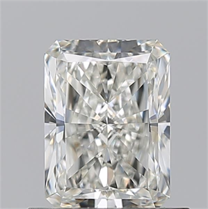 Picture of Natural Diamond 0.80 Carats, Radiant with  Cut, J Color, VVS1 Clarity and Certified by GIA