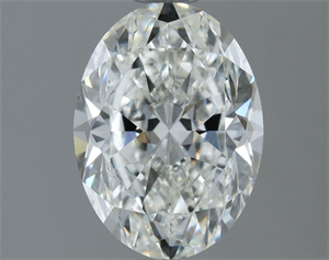 Picture of Natural Diamond 1.50 Carats, Oval with  Cut, F Color, VS2 Clarity and Certified by IGI