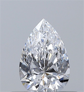 Foto Diamante Natural 0.33 quilates, De pera , Color D, claridad VS2 y certificado GIA de