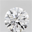 Del inventario de diamantes de laboratorio, 1.22 quilates, Redondo , Color D, claridad VVS2 y certificado IGI