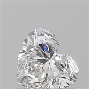 Picture of Natural Diamond 0.50 Carats, Heart with  Cut, G Color, VS1 Clarity and Certified by GIA