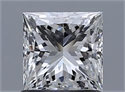 Diamante Natural 1.00 quilates, Princesa , Color F, claridad VS1 y certificado GIA