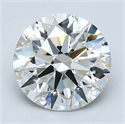 Diamante Natural 2.24 quilates, Redondo , Color I, claridad VVS2 y certificado GIA