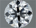 Diamante Natural 1.00 quilates, Redondo , Color D, claridad SI1 y certificado IGI