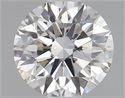 Diamante Natural 0.40 quilates, Redondo , Color H, claridad VVS1 y certificado GIA