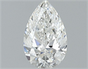 Diamante Natural 0.40 quilates, De pera , Color F, claridad VVS1 y certificado GIA