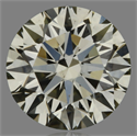 Natural Diamond 0.43 Carats, Round with Excellent Cut, M Color, VS1 Clarity and Certified by IGI