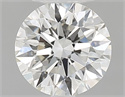 Natural Diamond 0.46 Carats, Round with Excellent Cut, I Color, VVS1 Clarity and Certified by GIA