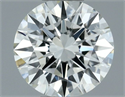 Diamante Natural 0.51 quilates, Redondo , Color I, claridad VVS1 y certificado GIA
