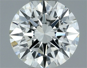 Foto Diamante Natural 0.51 quilates, Redondo , Color I, claridad VVS1 y certificado GIA de