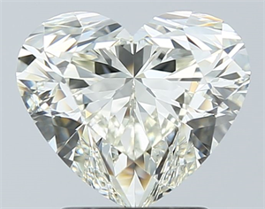 Picture of Natural Diamond 2.02 Carats, Heart with  Cut, L Color, VS2 Clarity and Certified by GIA