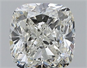 Natural Diamond 0.90 Carats, Cushion with  Cut, I Color, IF Clarity and Certified by GIA