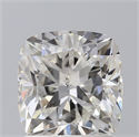 Natural Diamond 1.51 Carats, Cushion with  Cut, G Color, SI1 Clarity and Certified by GIA