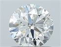 Natural Diamond 0.90 Carats, Round with Very Good Cut, H Color, VS1 Clarity and Certified by GIA