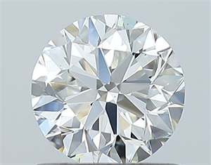 Picture of Natural Diamond 0.90 Carats, Round with Very Good Cut, H Color, VS1 Clarity and Certified by GIA