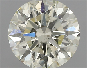 Picture of Natural Diamond 0.50 Carats, Round with Excellent Cut, N Color, SI1 Clarity and Certified by GIA