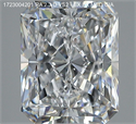 Natural Diamond 2.30 Carats, Radiant with  Cut, D Color, VS2 Clarity and Certified by GIA