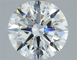 Foto Diamante Natural 1.90 quilates, Redondo , Color F, claridad VVS1 y certificado GIA de