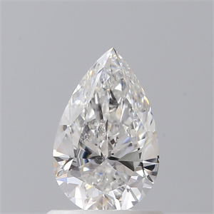 Picture of Natural Diamond 0.80 Carats, Pear with  Cut, F Color, SI1 Clarity and Certified by GIA