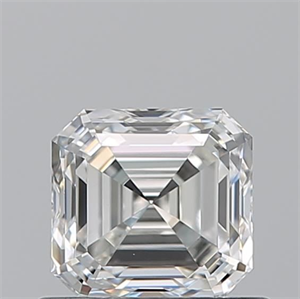 Picture of Natural Diamond 0.70 Carats, Asscher with  Cut, H Color, VS1 Clarity and Certified by GIA