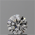 Natural Diamond 0.70 Carats, Round with Excellent Cut, D Color, SI1 Clarity and Certified by GIA