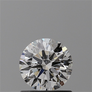 Picture of Natural Diamond 0.70 Carats, Round with Excellent Cut, D Color, SI1 Clarity and Certified by GIA