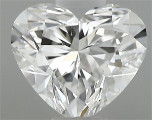 Picture of Natural Diamond 0.35 Carats, Heart with  Cut, G Color, VS1 Clarity and Certified by GIA