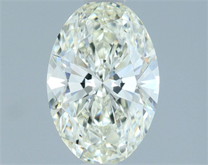Picture of Natural Diamond 1.03 Carats, Oval with  Cut, I Color, VVS2 Clarity and Certified by IGI