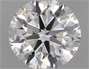 Natural Diamond 0.70 Carats, Round with Excellent Cut, E Color, SI1 Clarity and Certified by GIA