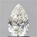 Diamante Natural 0.91 quilates, De pera , Color I, claridad VVS1 y certificado GIA