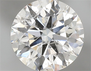 Picture of Natural Diamond 1.00 Carats, Round with Excellent Cut, G Color, SI2 Clarity and Certified by GIA