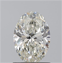 Diamante Natural 1.07 quilates, Ovalado , Color I, claridad SI2 y certificado GIA